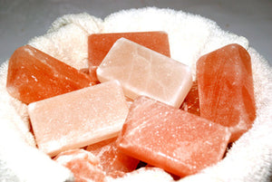 Natural Salt Soaps and Massage Stones
